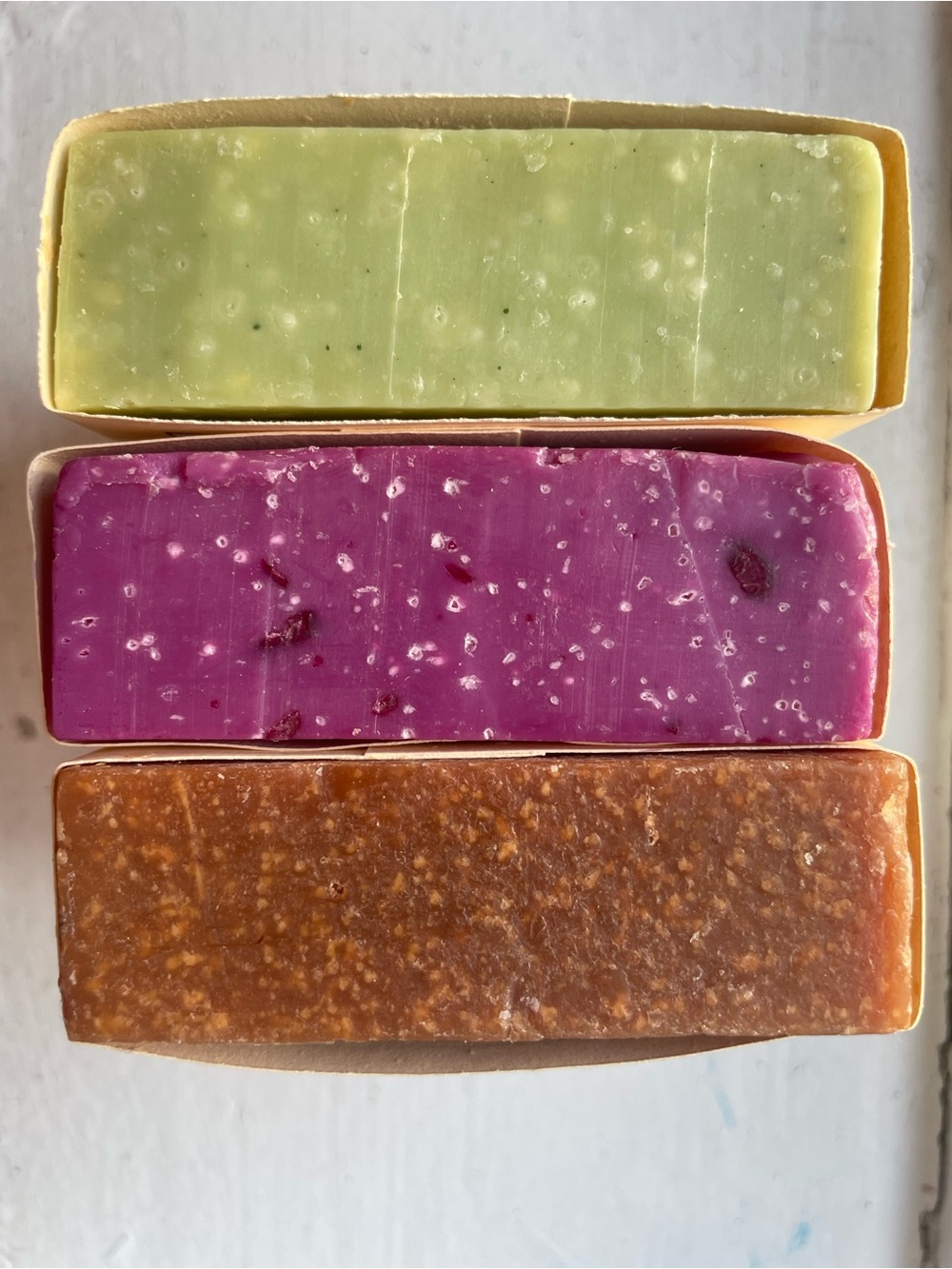 LÄTT Vegan Handmade Soap Bars Variety 3-Pack - 5 oz Bars